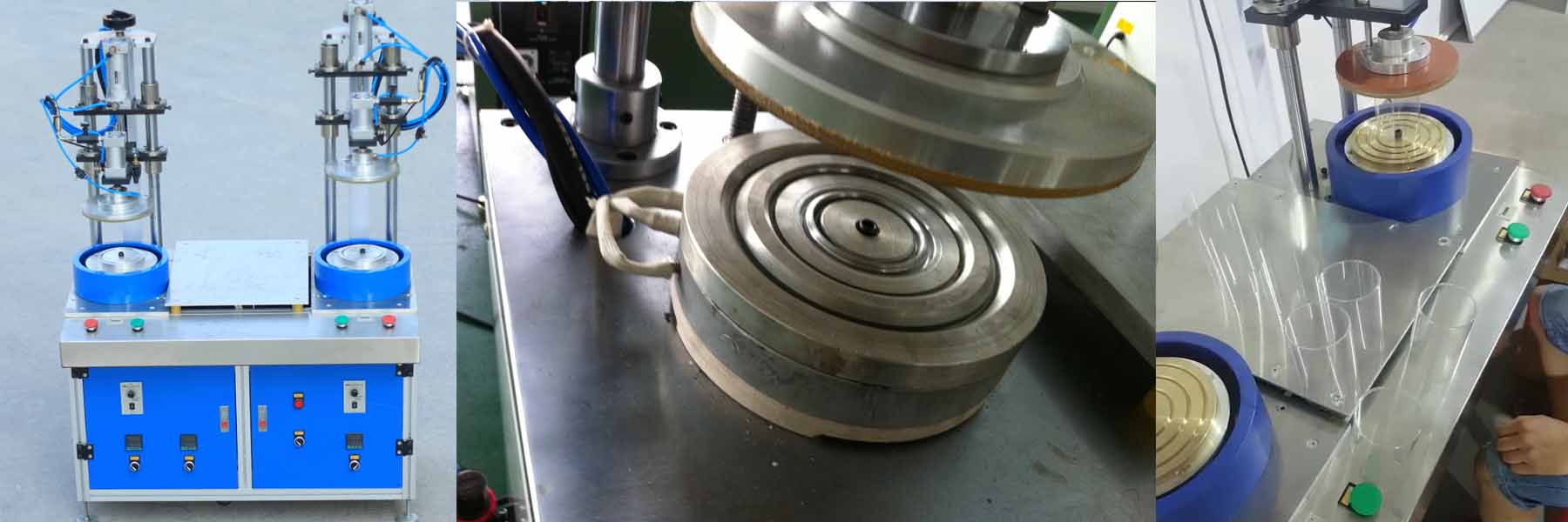 PET Plastic Tube Boxes PVC Cylinder Box Side Curling Machine