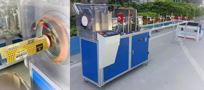 Clear pvc tube boxes machine