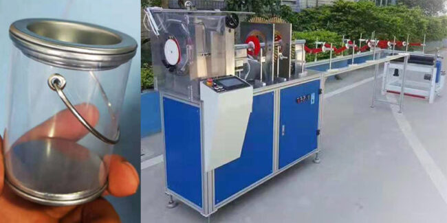 clear plastic tube machine