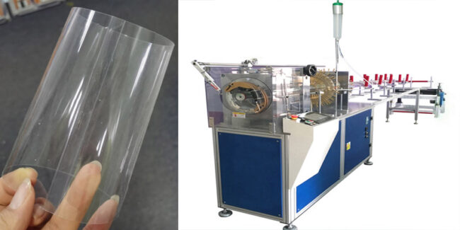 pvc plastic tube packaging machine