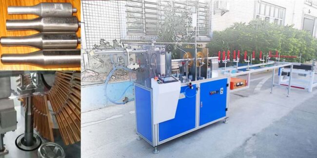 cylinder packaging box machine