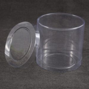 Clear cylinder pvc poster tubes