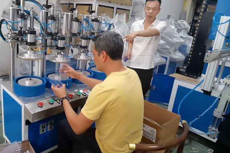 pvc tube box machine