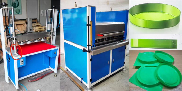 pvc clear cylinder container machine