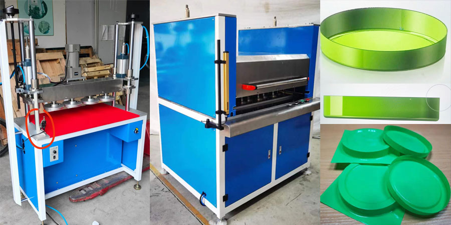 pvc clear cylinder container machine