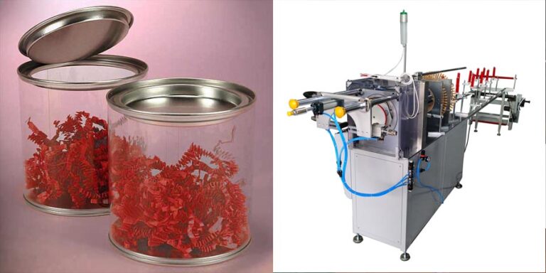 clear tube packaging box machine