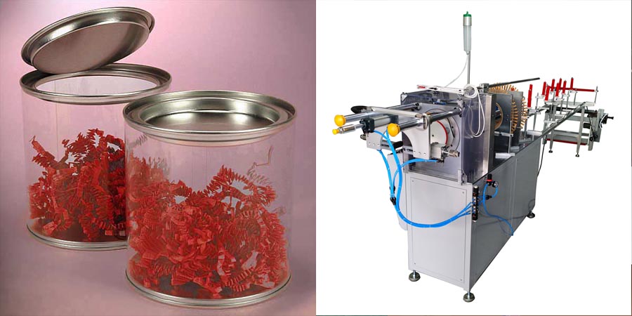 clear tube packaging box machine