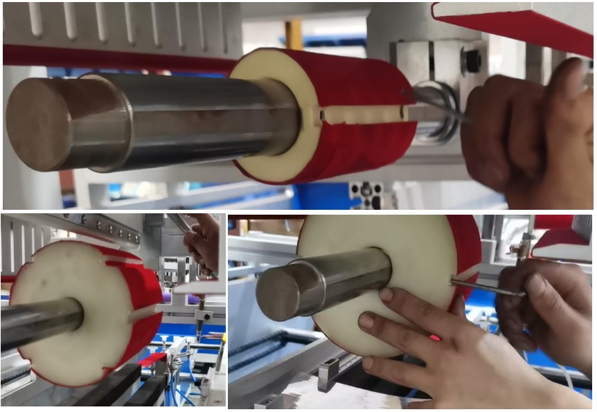 clear cylinder box machine