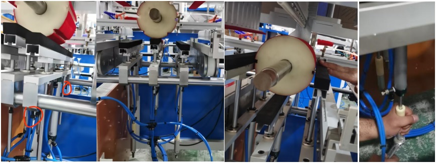 clear cylinder box machine 