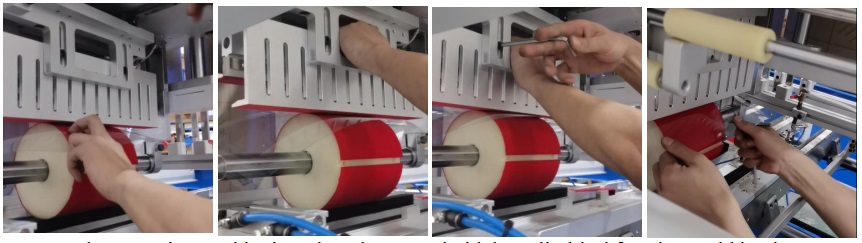 plastic clear cylinder machine