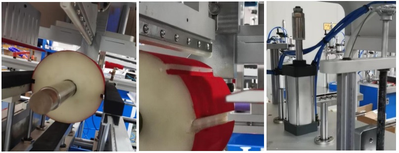 plastic clear cylinder machine