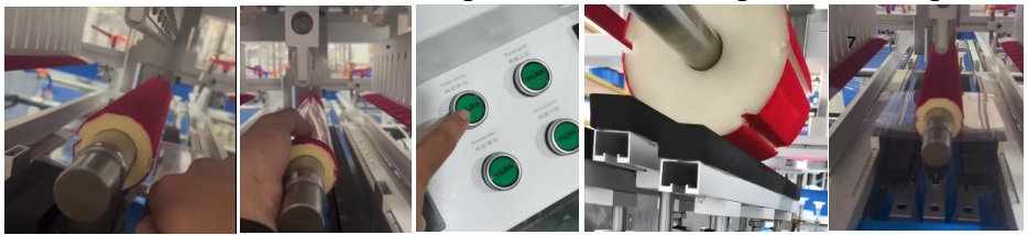 plastic clear cylinder machine