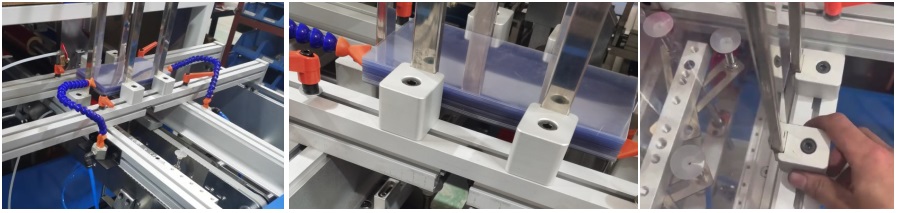 clear cylinder tube machine