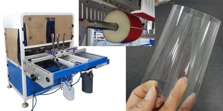 clear cylinder tube machine