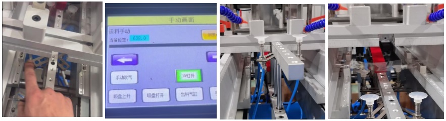 clear mailing tube machine