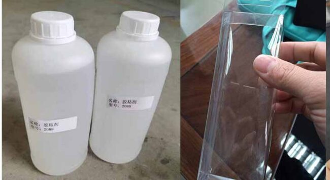 PET solvent cement
